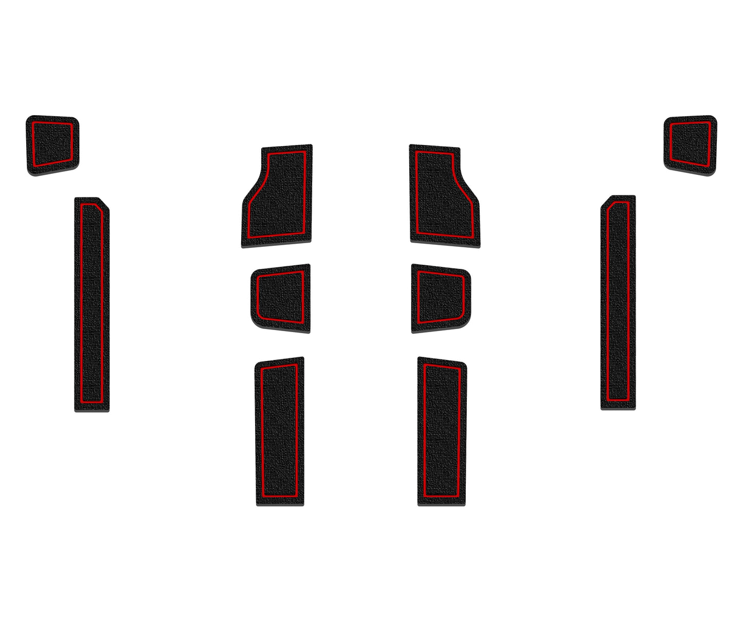 Door Cubby Foam Inserts Fits 2023-2026 Ford Super Duty by Tufskinz.com