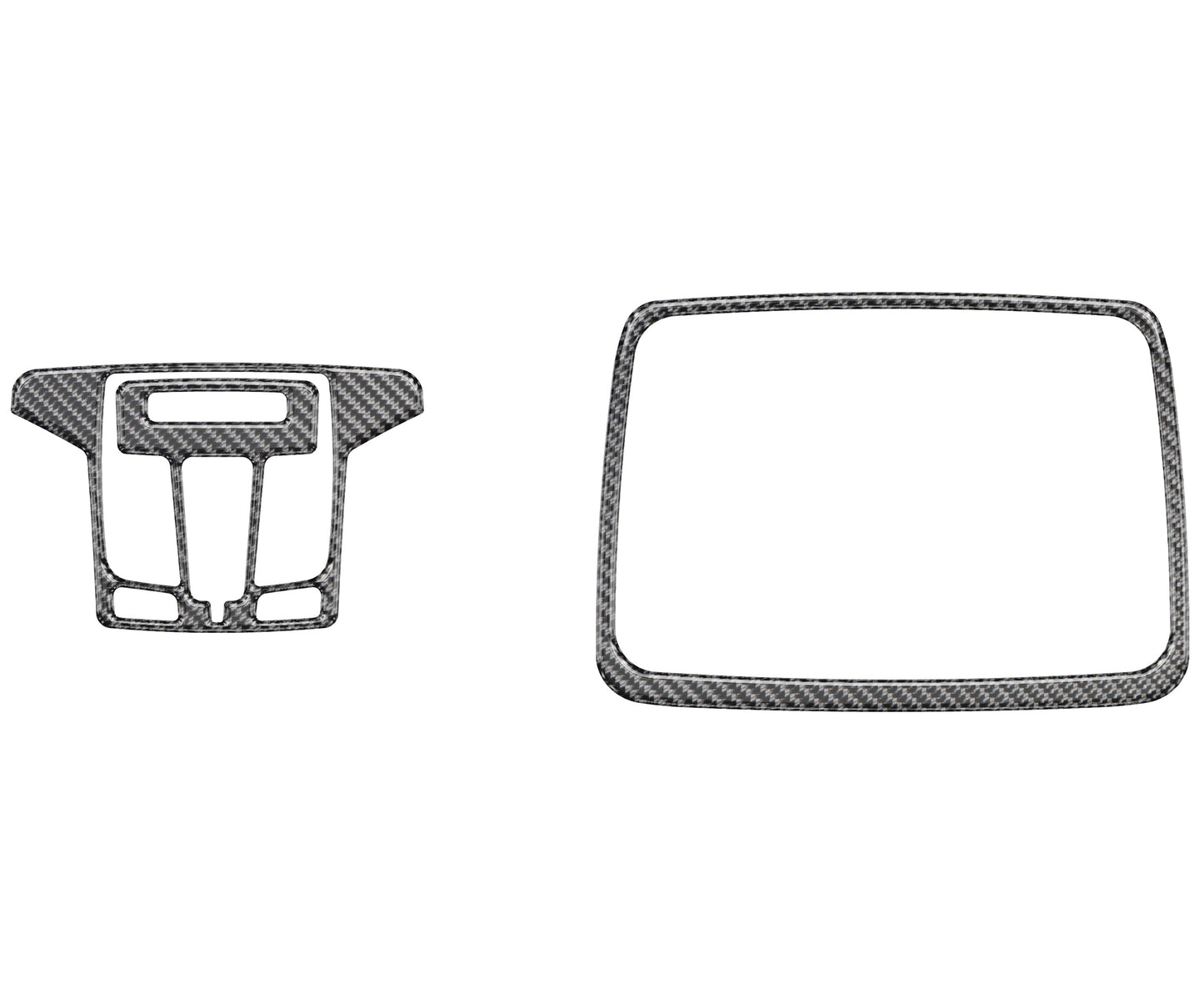 Overhead Accent Overlays Fits 2019-2024 Chevrolet Silverado by Tufskinz.com