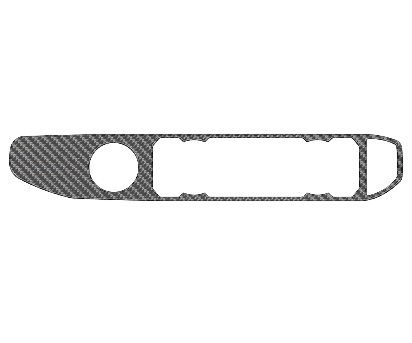 Climate Control Accent Trim Fits 2022-2026 Chevrolet Silverado by Tufskinz.com