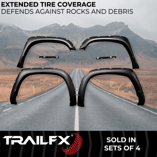 With Polished Stainless And Black Steel Rivets/ Stainless Hardware Kit by TrailFX