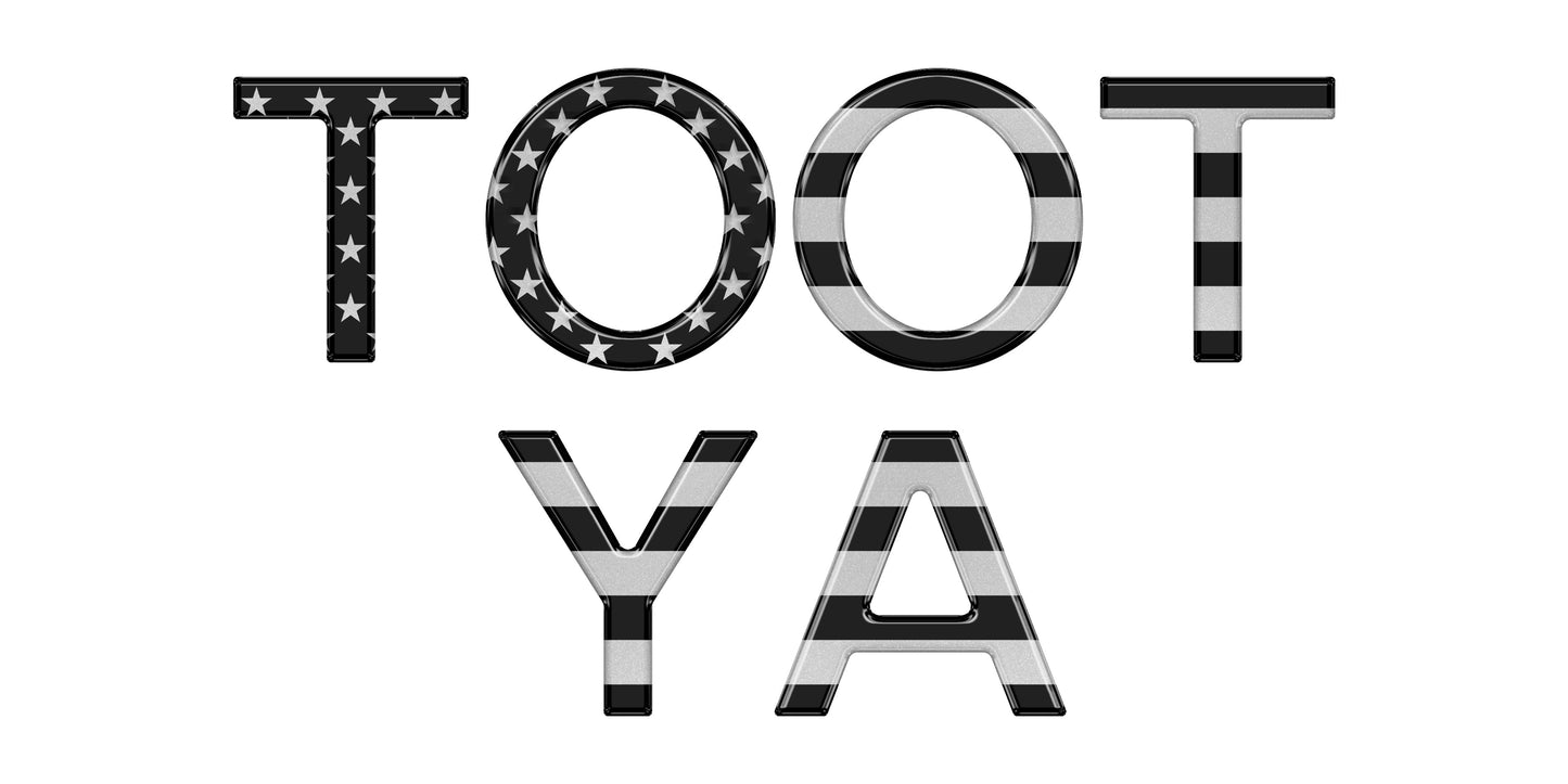 Grille Letter Overlays Fits 2016-2026 Toyota Tacoma by Tufskinz.com