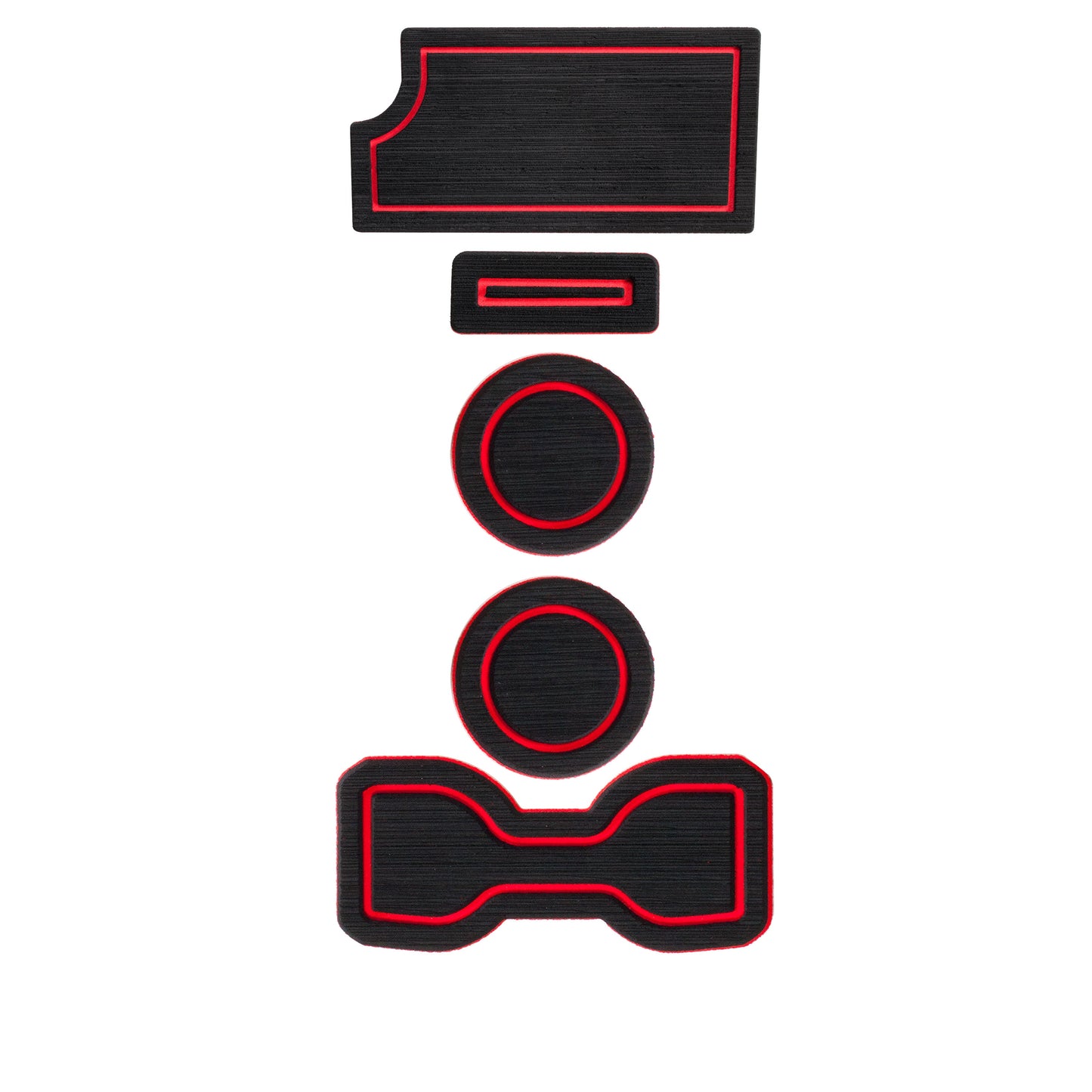 Center Console Cup Holder Inserts Fits 2016-2023 Toyota Tacoma by Tufskinz.com