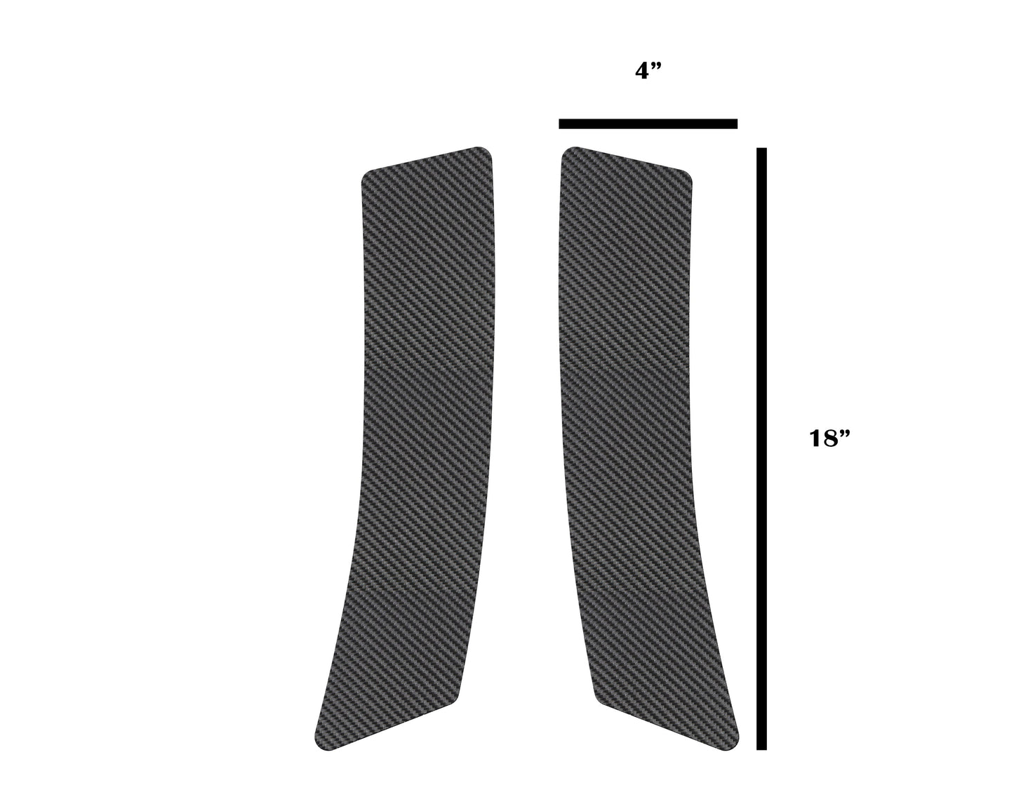 Rear Fender Protection Overlays Fits 2005-2015 Toyota Tacoma by Tufskinz.com