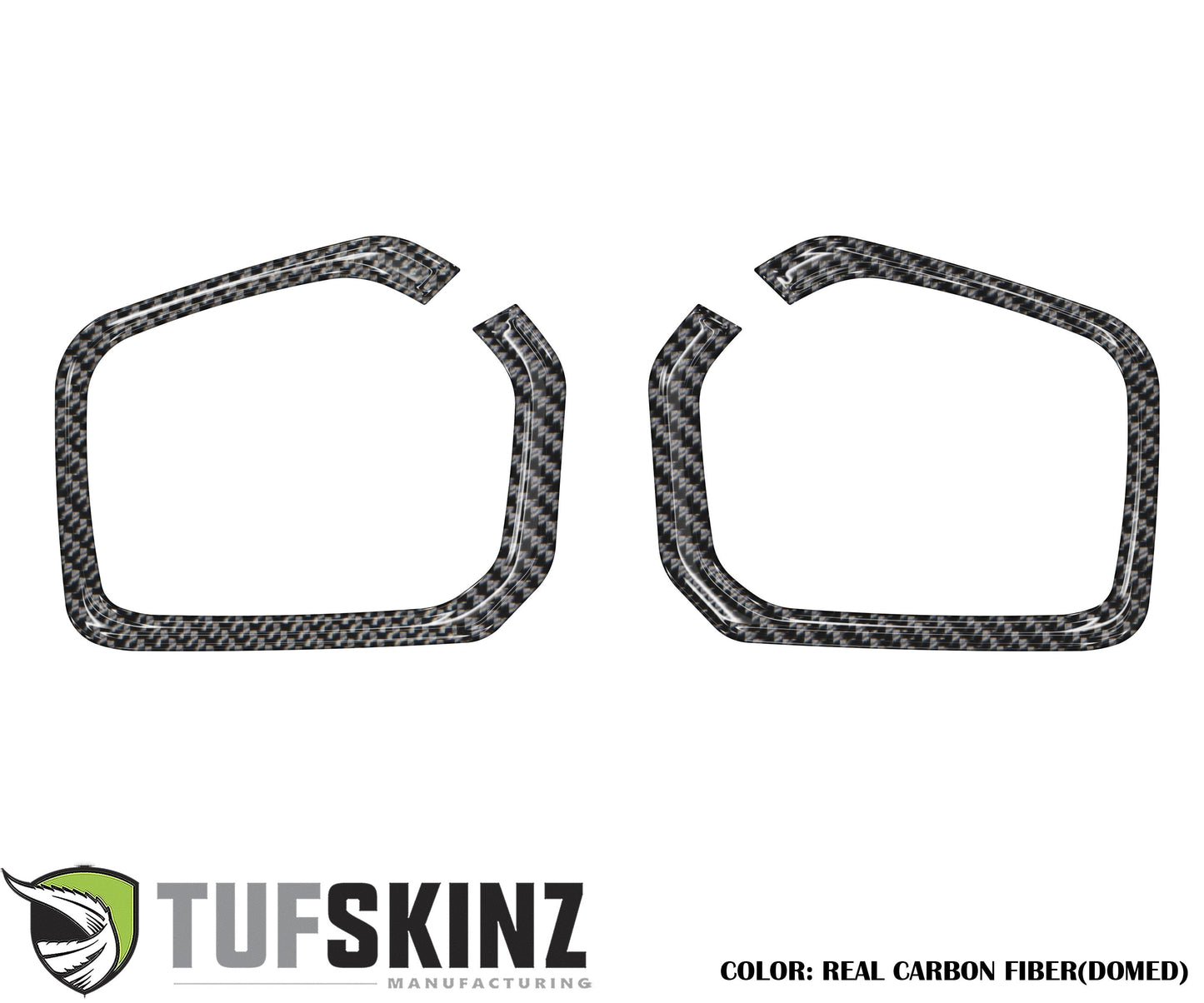Fog Light Accent Overlays Fits 2016-2023 Toyota Tacoma by Tufskinz.com