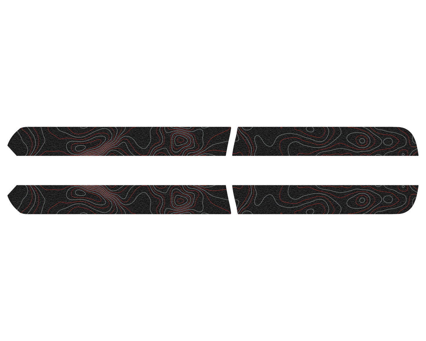 Rocker Panel Protection Overlays Fits 2016-2023 Toyota Tacoma by Tufskinz.com
