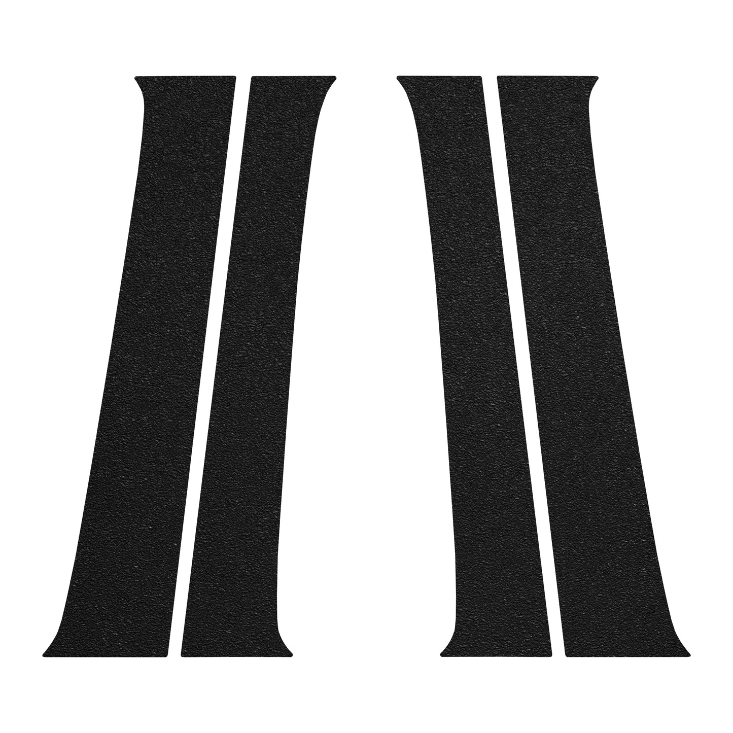 Door Pillar Overlays Fits 2016-2023 Toyota Tacoma by Tufskinz.com