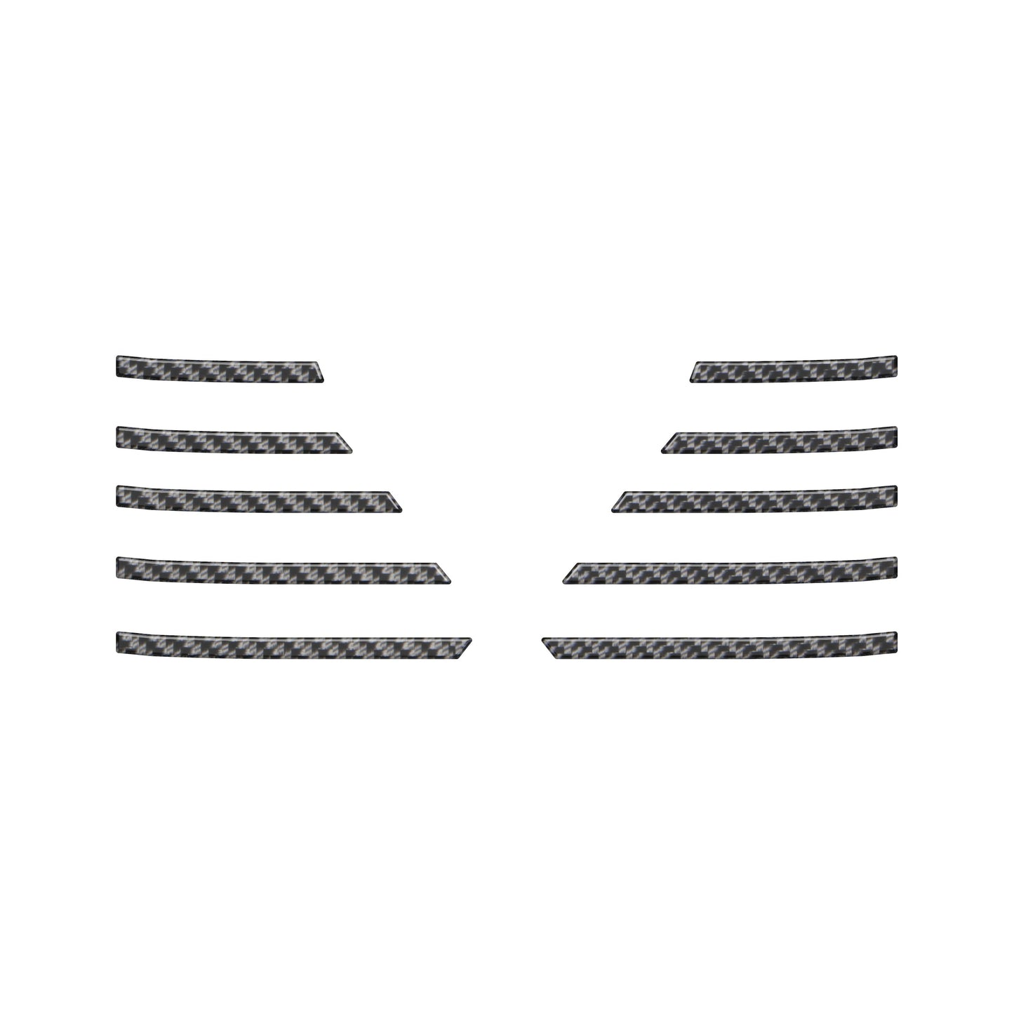 Grille Side Line Accent Trim Fits 2024-2026 Toyota Tacoma by Tufskinz.com