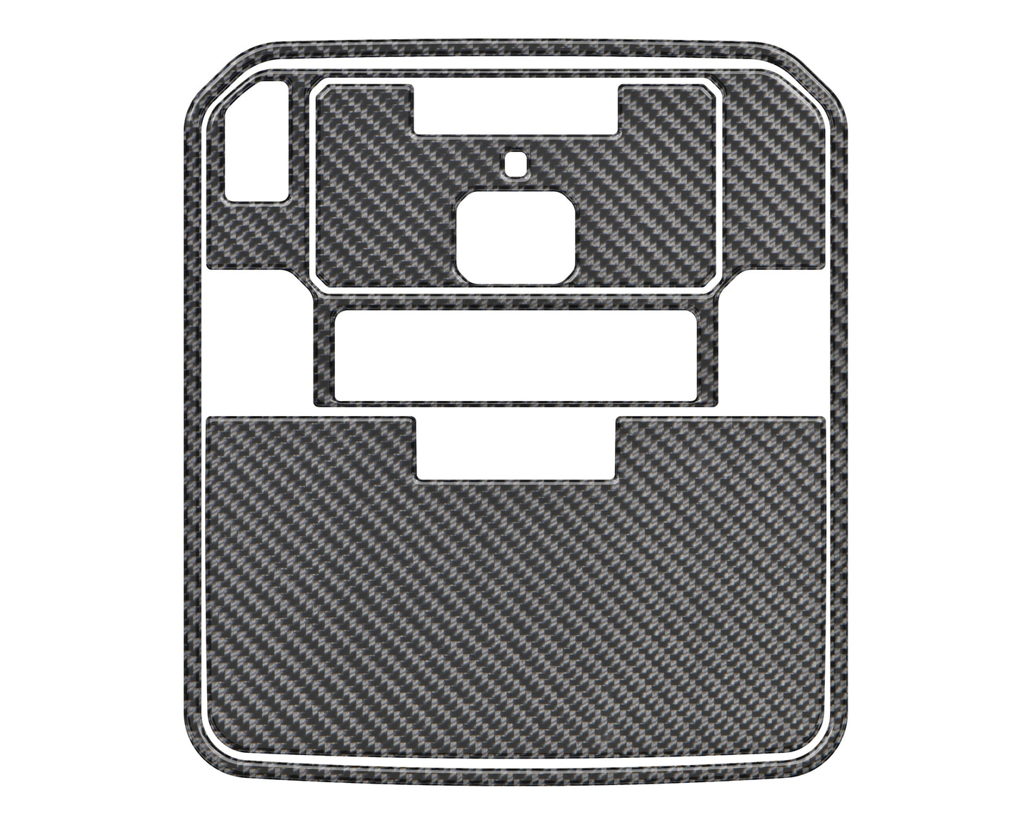 Overhead Console Accent Trim Fits 2024-2024 Toyota Tacoma SR/SR5 by Tufskinz.com