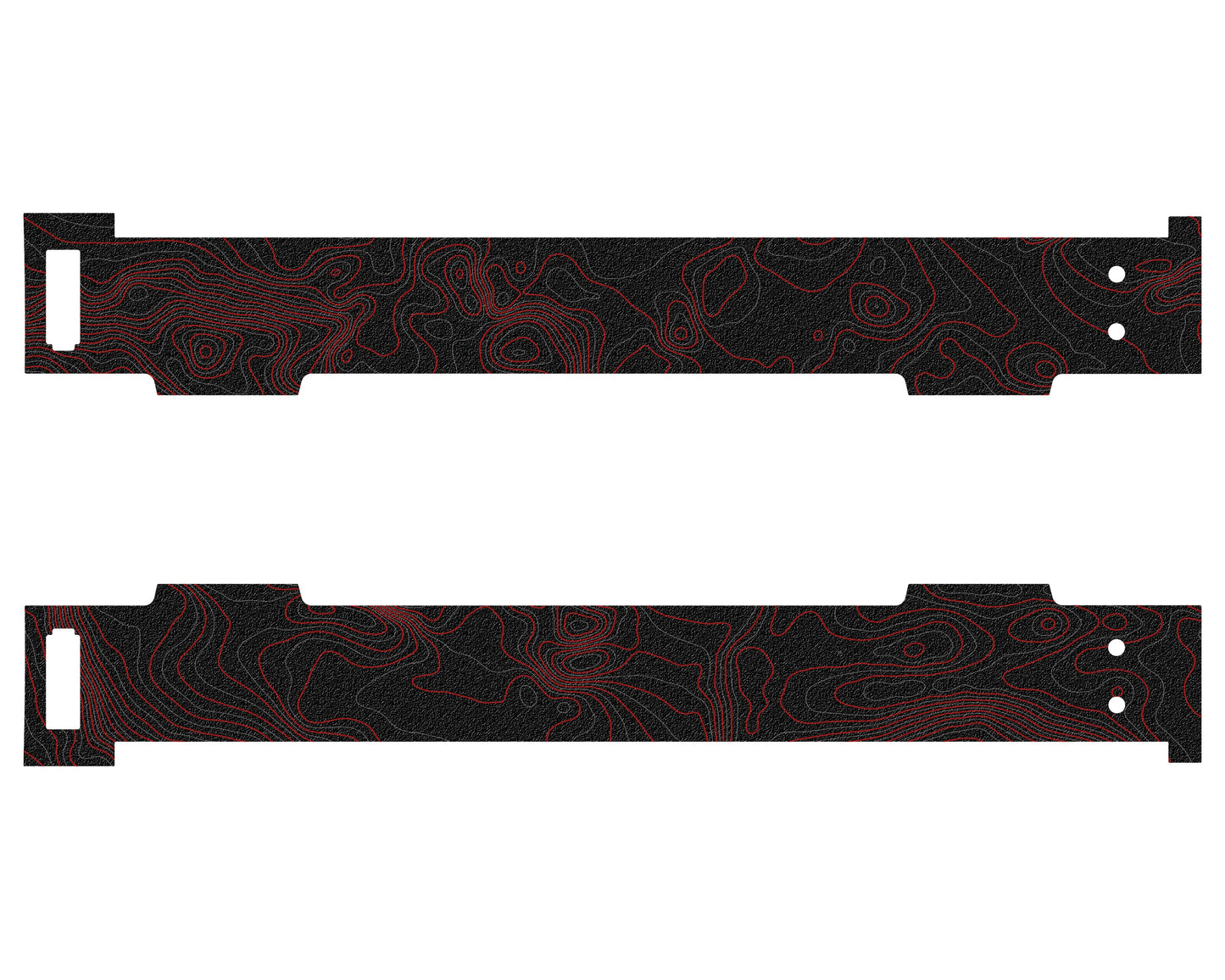 Inner Bedside Liner Overlays Fits 2016-2023 Toyota Tacoma w/5ft Bed by Tufskinz.com