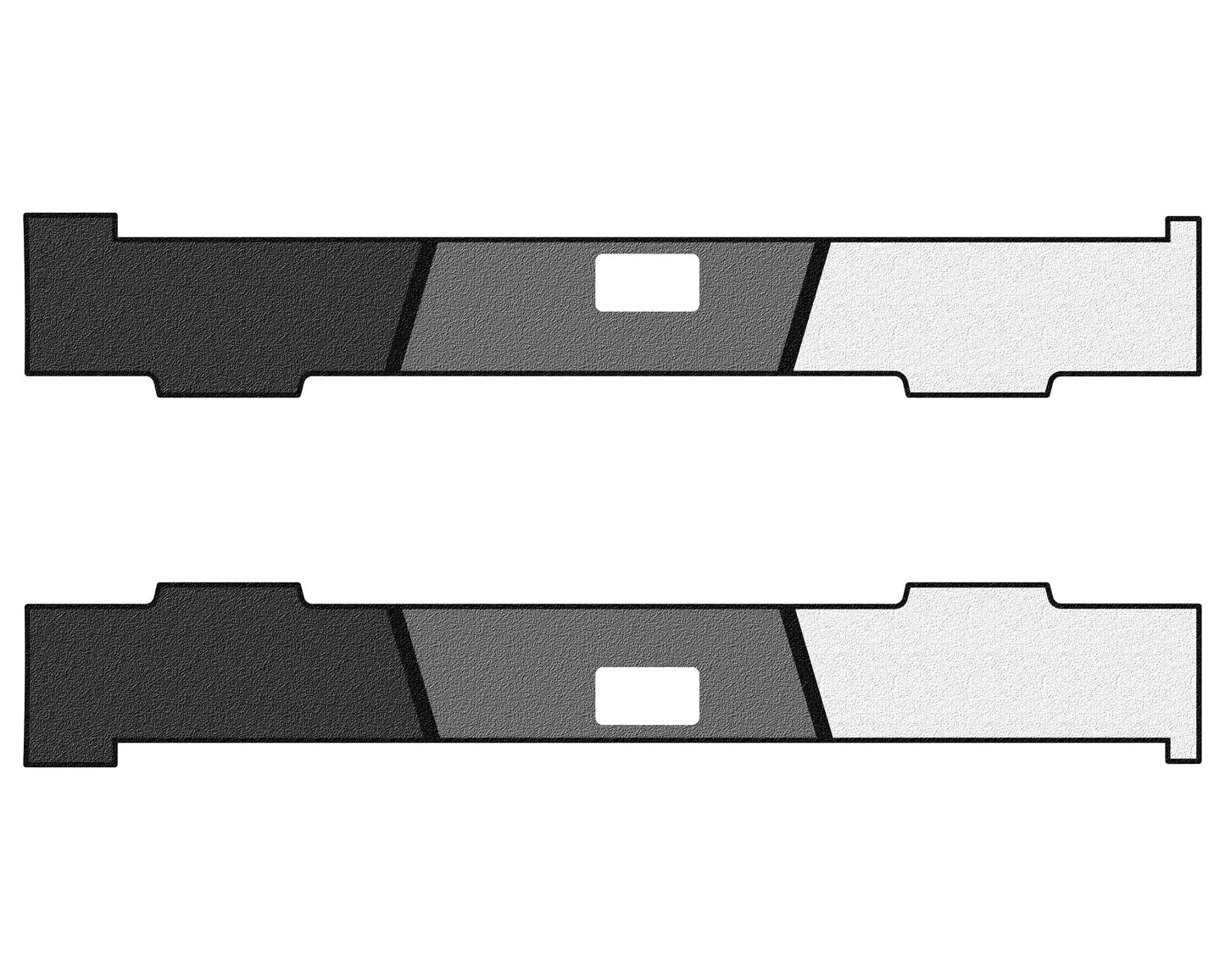 Inner Bedside Overlays Fits 2024-2026 Toyota Tacoma(without Truck Bed Power Port) by Tufskinz.com