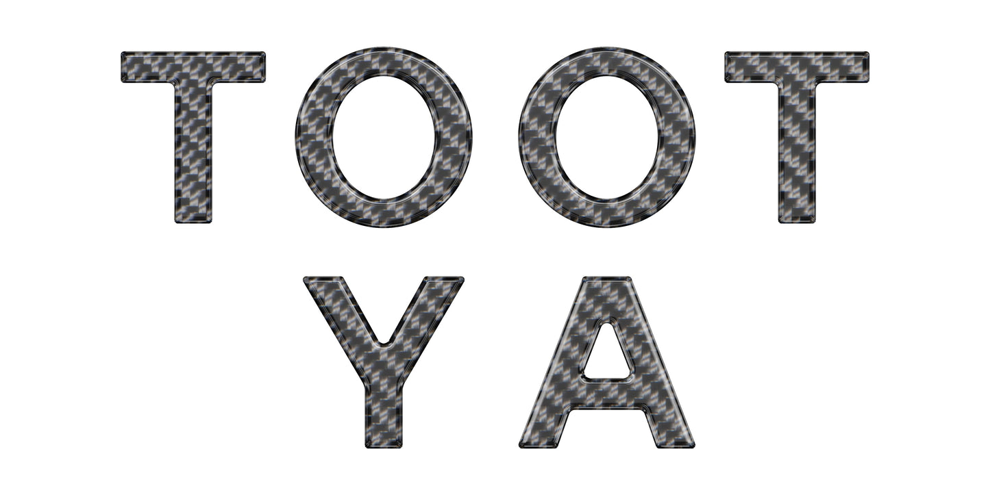 TRD Pro Glovebox Letters Overlays Fits 2024-2026 Toyota Tacoma by Tufskinz.com