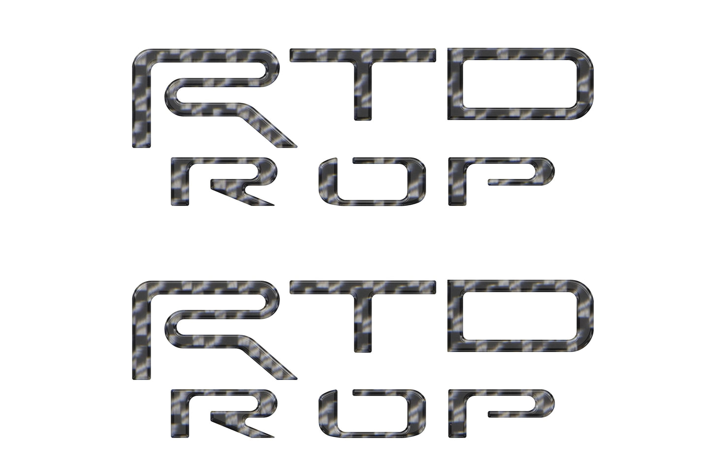 Hood Louver Letter Overlays Fits 2024-2026 Toyota Tacoma by Tufskinz.com