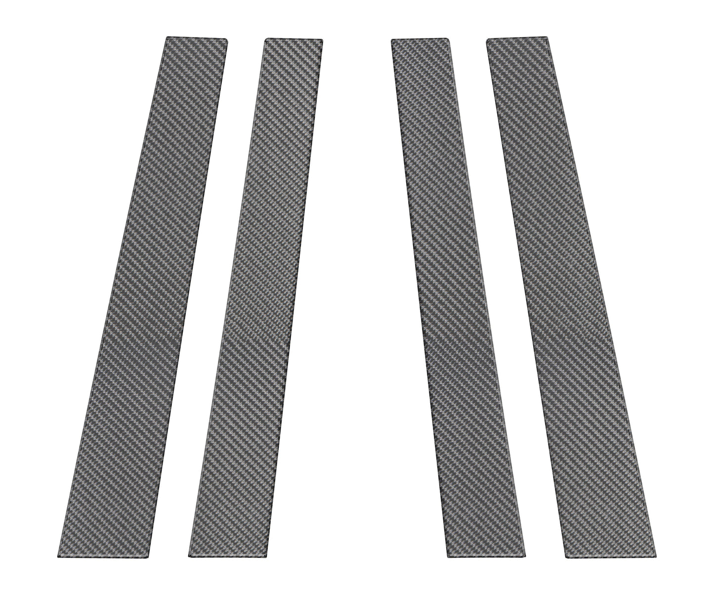 Door Pillar Overlays Fits 2003-2009 Toyota 4Runner by Tufskinz.com