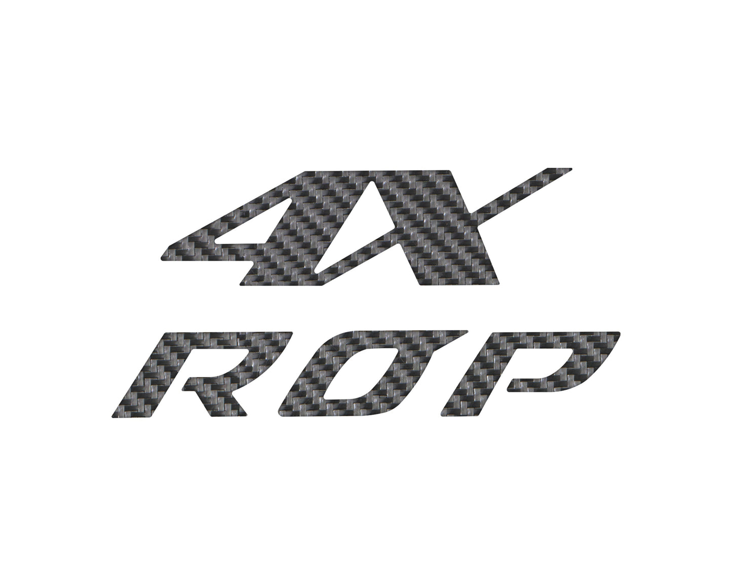 Pro 4x Emblem Letter Overlays Fits 2022-2025 Nissan Titan by Tufskinz.com