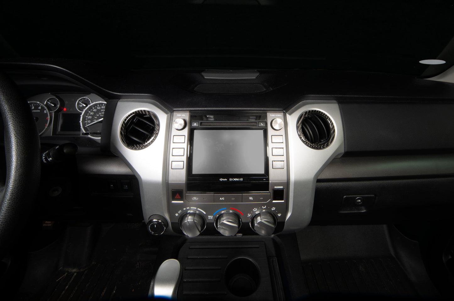 A/C Vent Rings(Covers Chrome) Fits 2014-2021 Toyota Tundra by Tufskinz.com