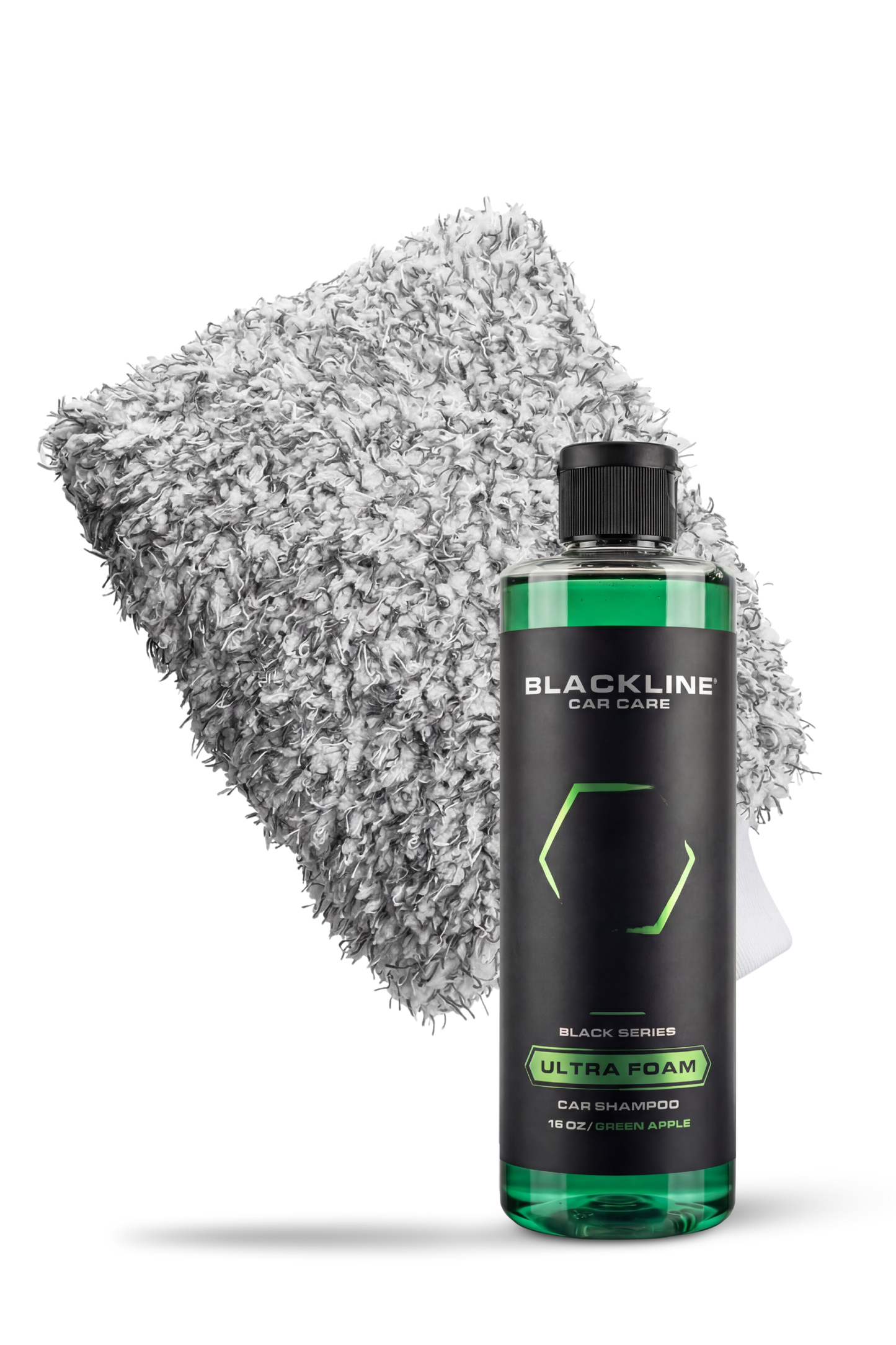 BLACKLINE® MICROFIBER WASH MITT by Blackline Car Care