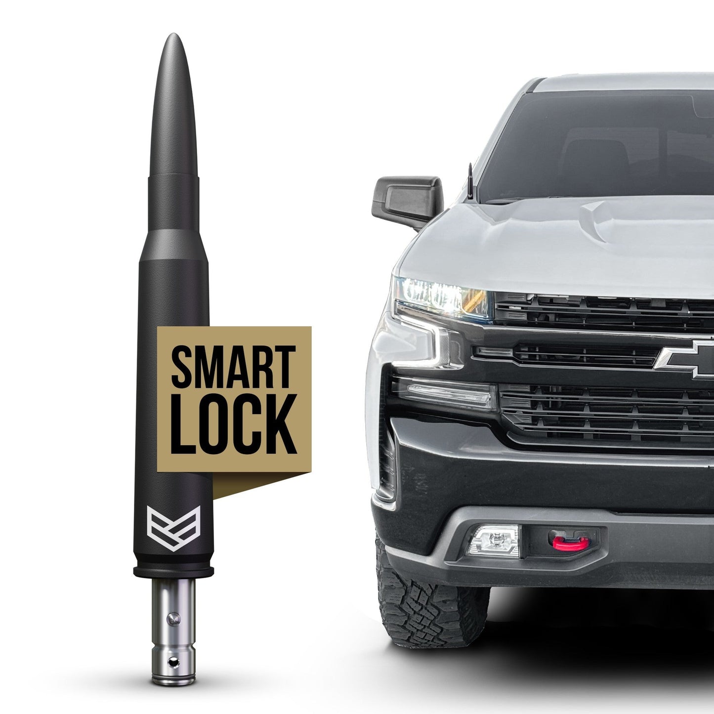CHEVY & GMC SMARTLOCK™ BULLET ANTENNA (NEW!) by Ronin Factory