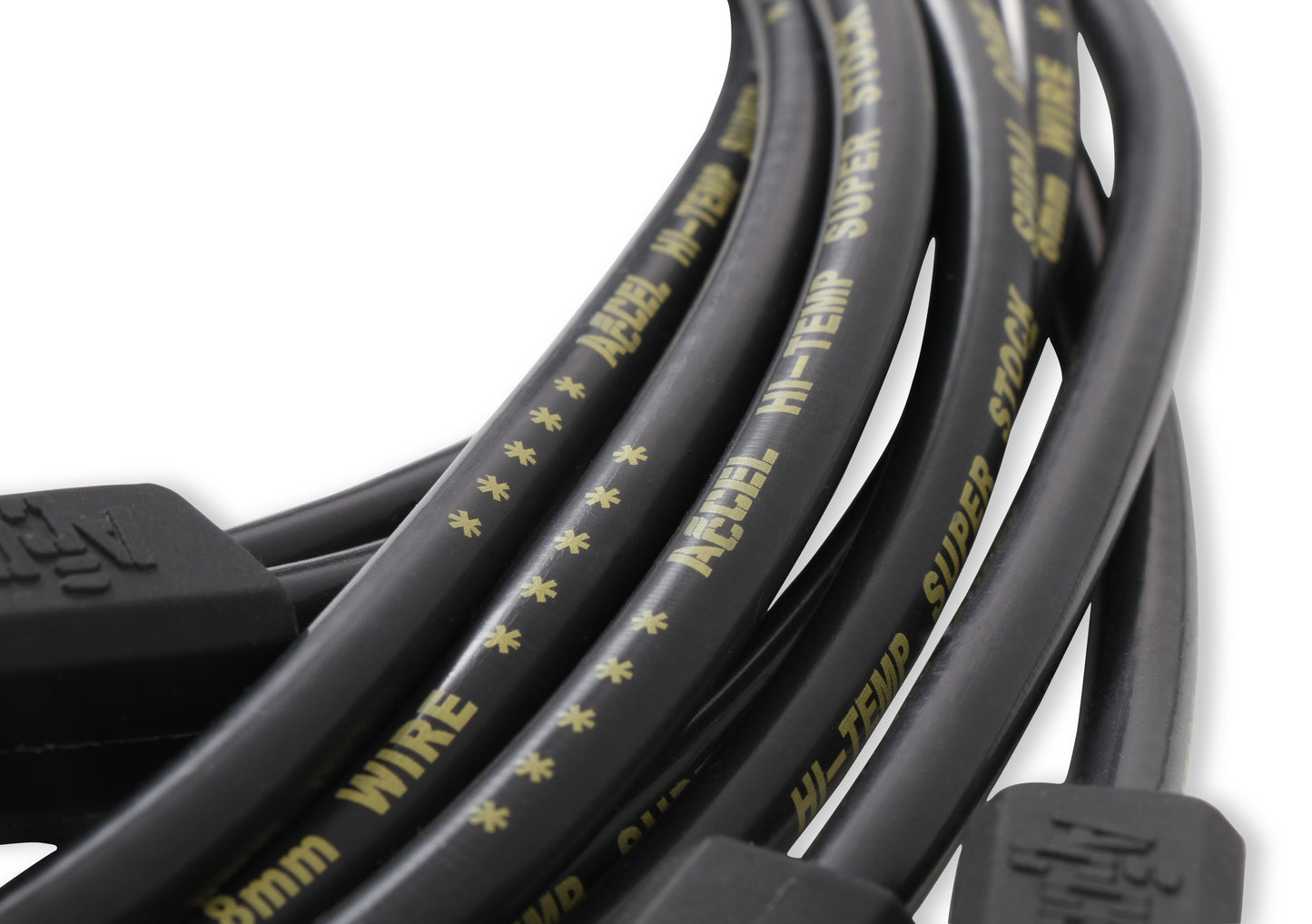 Custom spark plug wire set - 500 Ohms/Ft Sprial Core - SBC 1987-1995 V8 by ACCEL