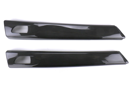 OLM LE Dry Carbon Fiber Rear Door Trim Upper Panels - 2015-2021 Subaru WRX / STI by OLM