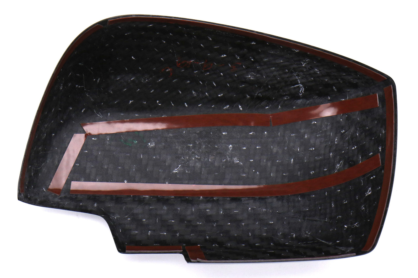 OLM LE Dry Carbon Fiber Full Mirror Covers (No Turn Signal Hole) - 2015-2018 WRX by OLM