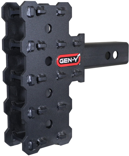 PHANTOM-X 2" Hollow Shank 4.5" Offset Drop .7K TW 7K Hitch Only by GEN-Y Hitch