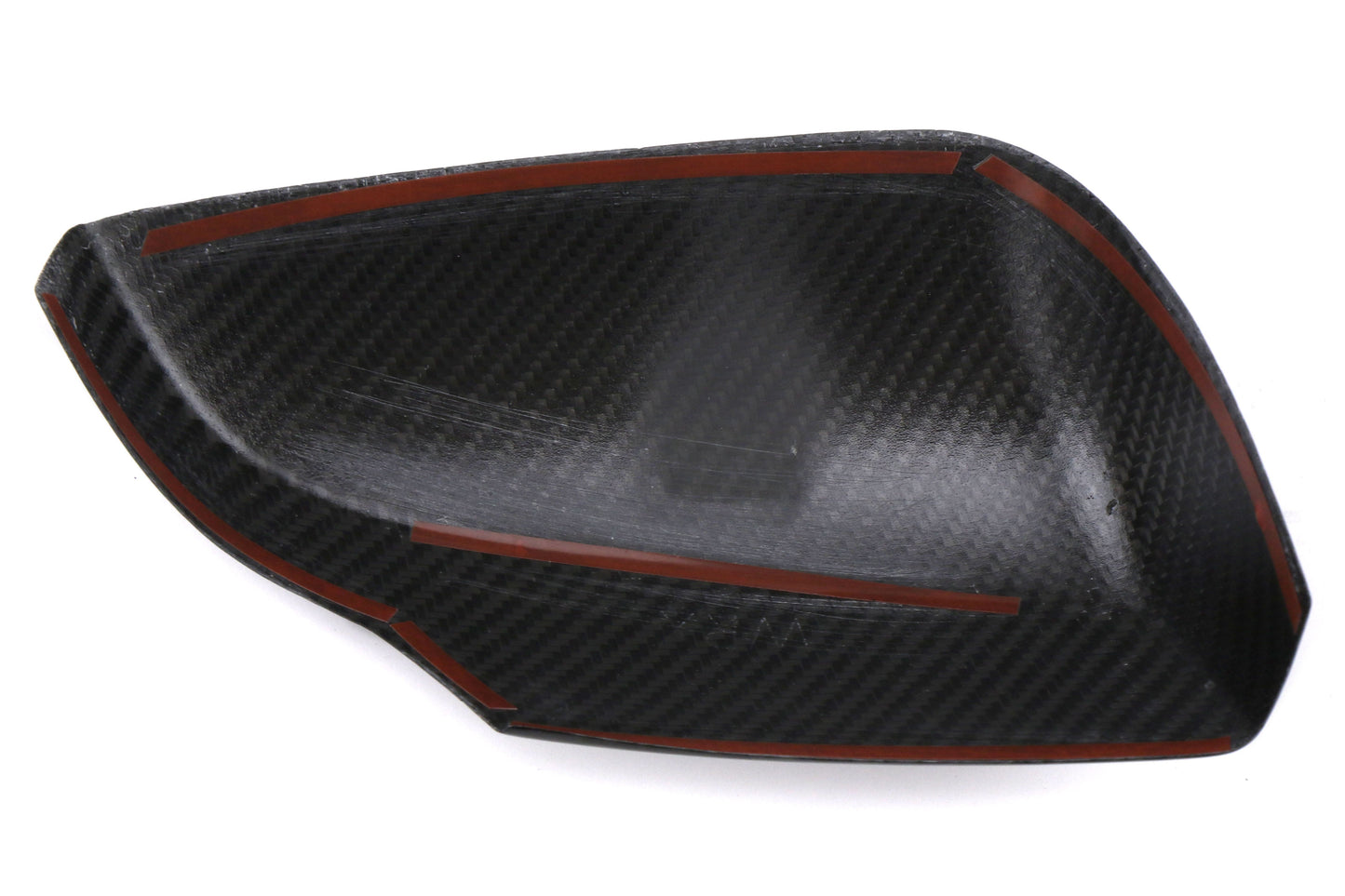 OLM Dry Carbon Fiber Mirror Covers (with Turn Signal Hole) - Gloss Carbon Fiber - 2015-2021 Subaru WRX / STI (With Turn Signal Holes) by MYX Automotive