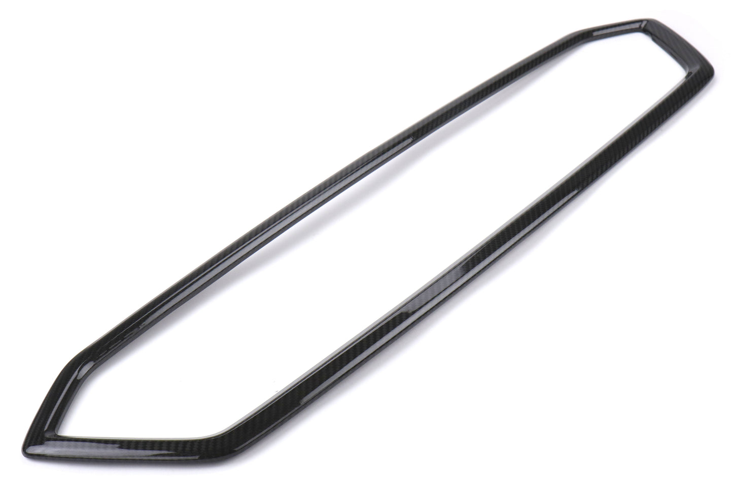 OLM LE Dry Carbon Fiber Grille Garnish (Outer) - 2018-2021 Subaru WRX / STI