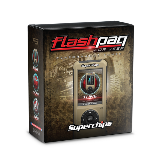 Superchips F5 Flashpaq for 15-18 Jeep JK by Superchips