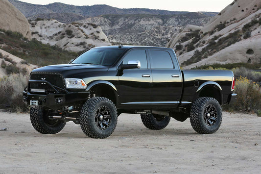 7" RADIUS ARM KIT W/ PERF SHKS 2013-18 RAM 3500 4WD. by Fabtech