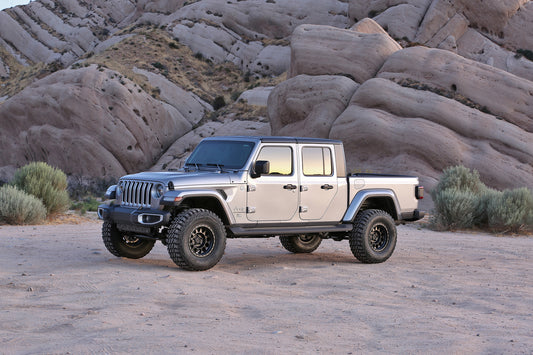 3" SPORT SYSTEM W/ SHK EXT 2020-22 JEEP JT 4WD GAS. by Fabtech