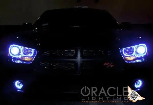 ORACLE Lighting 2011-2014 Dodge Charger LED Fog Light Halo Kit by ORACLE Lighting