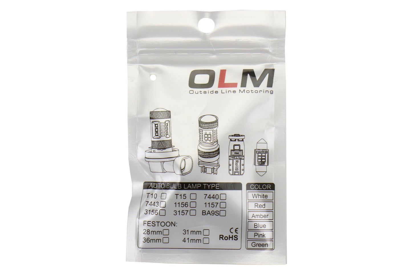 OLM White Series T10 Bulb by OLM