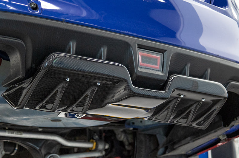 OLM A1 Style Carbon Fiber Rear Diffuser - 2015-2021 WRX / STI by OLM