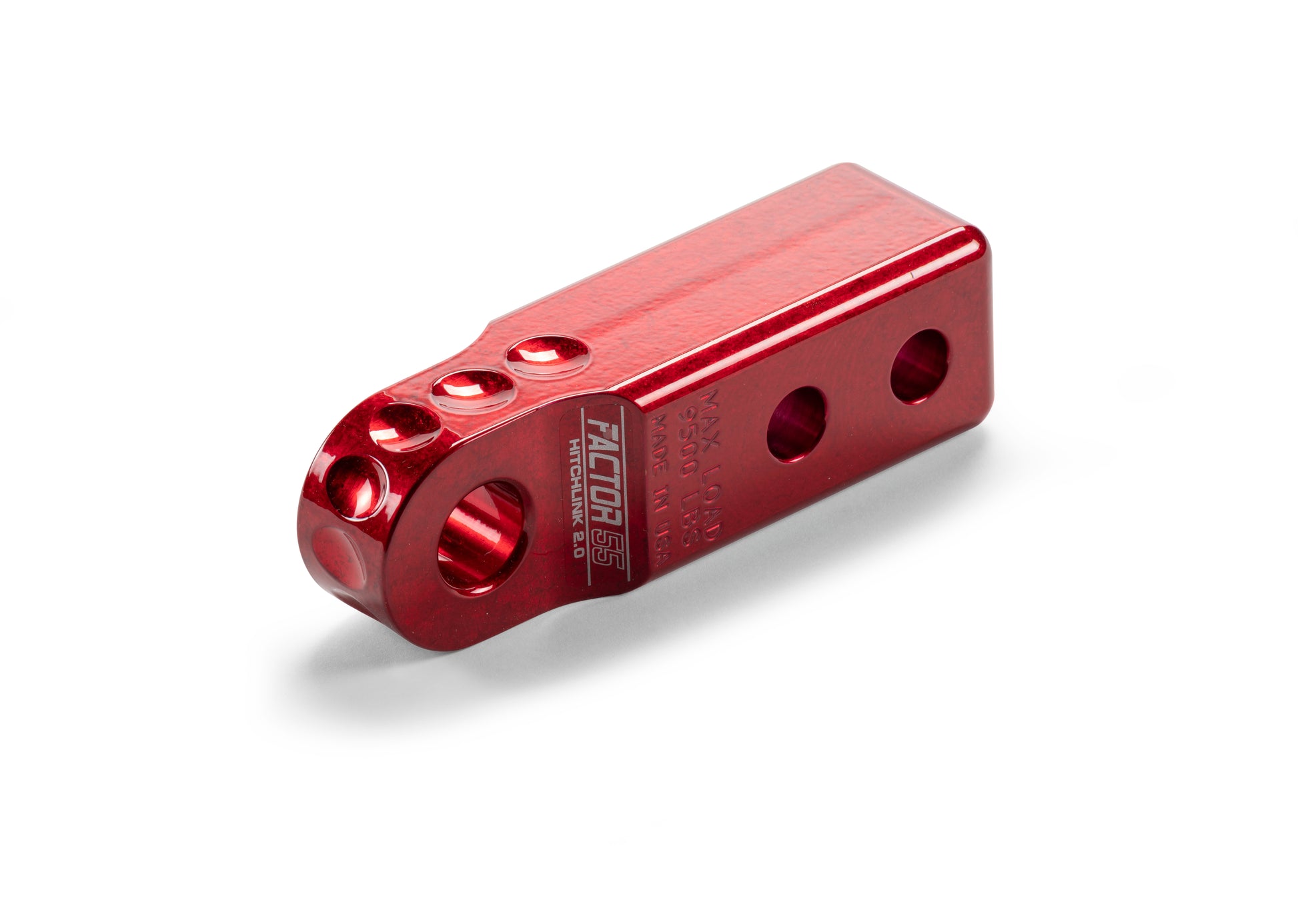 HITCHLINK 2.0 FOR 2IN RECEIVERS -- RED by Factor 55