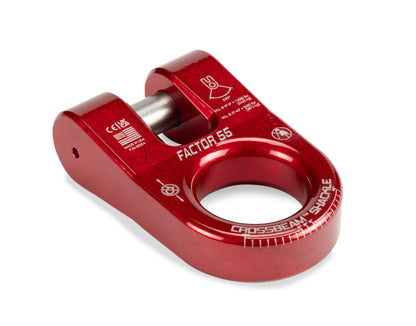 CROSSBEAM SHACKLE RED by Factor 55