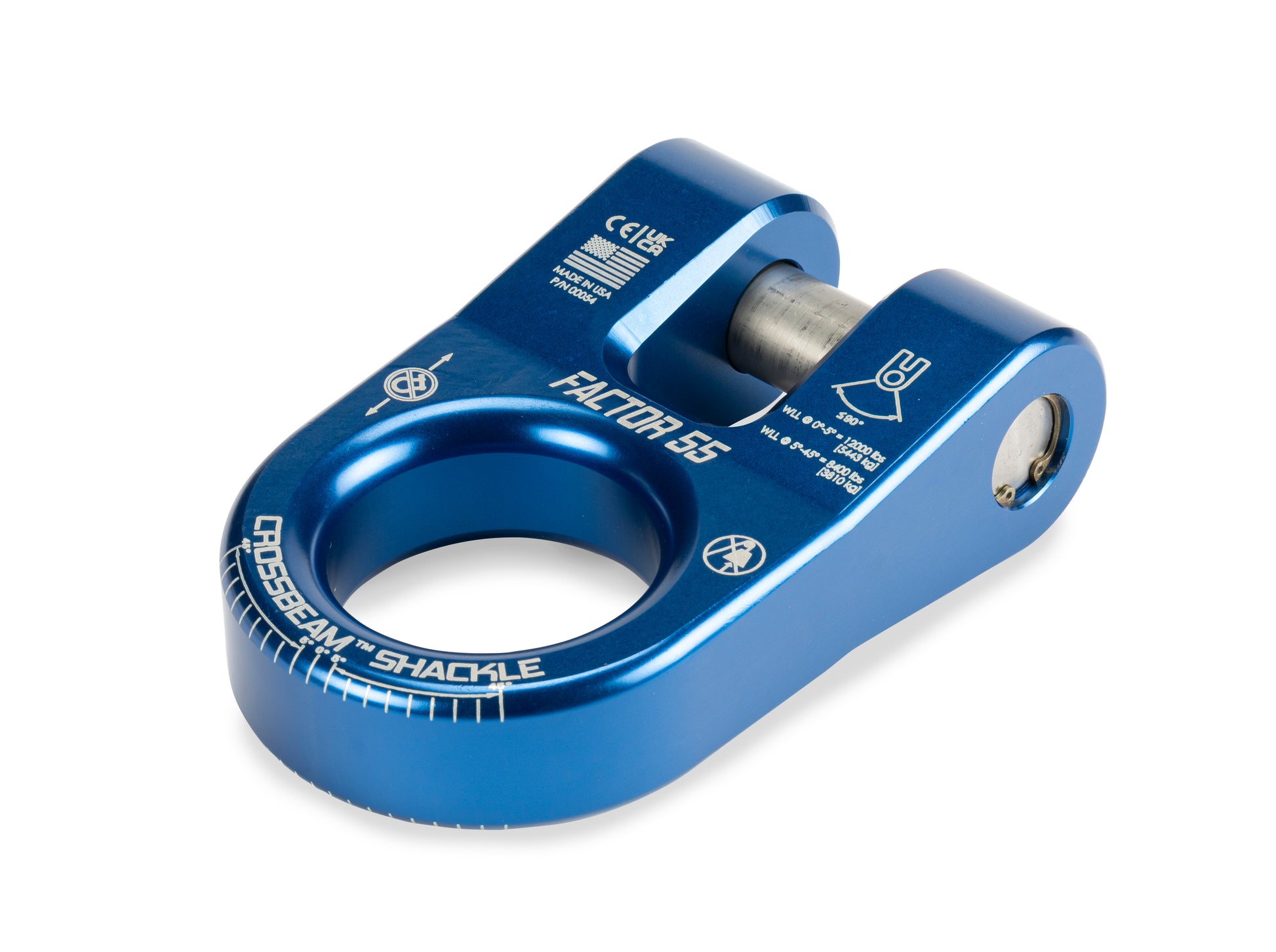 CROSSBEAM SHACKLE BLUE by Factor 55