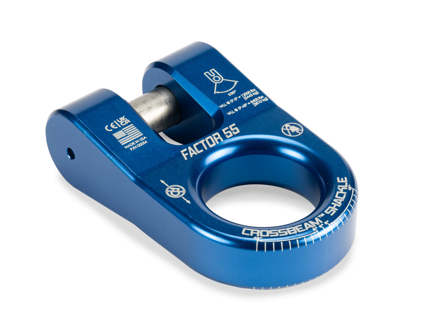 CROSSBEAM SHACKLE BLUE by Factor 55