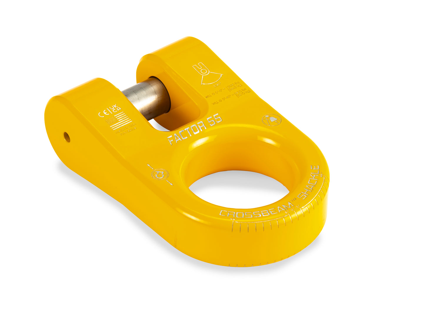 CROSSBEAM SHACKLE YELLOW by Factor 55