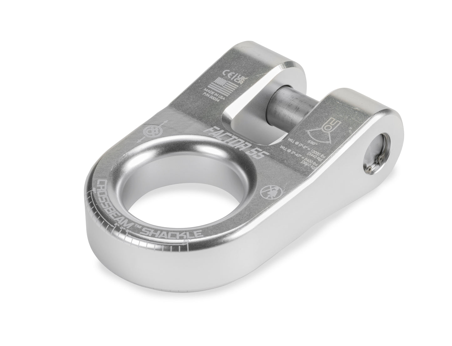 CROSSBEAM SHACKLE SILVER by Factor 55