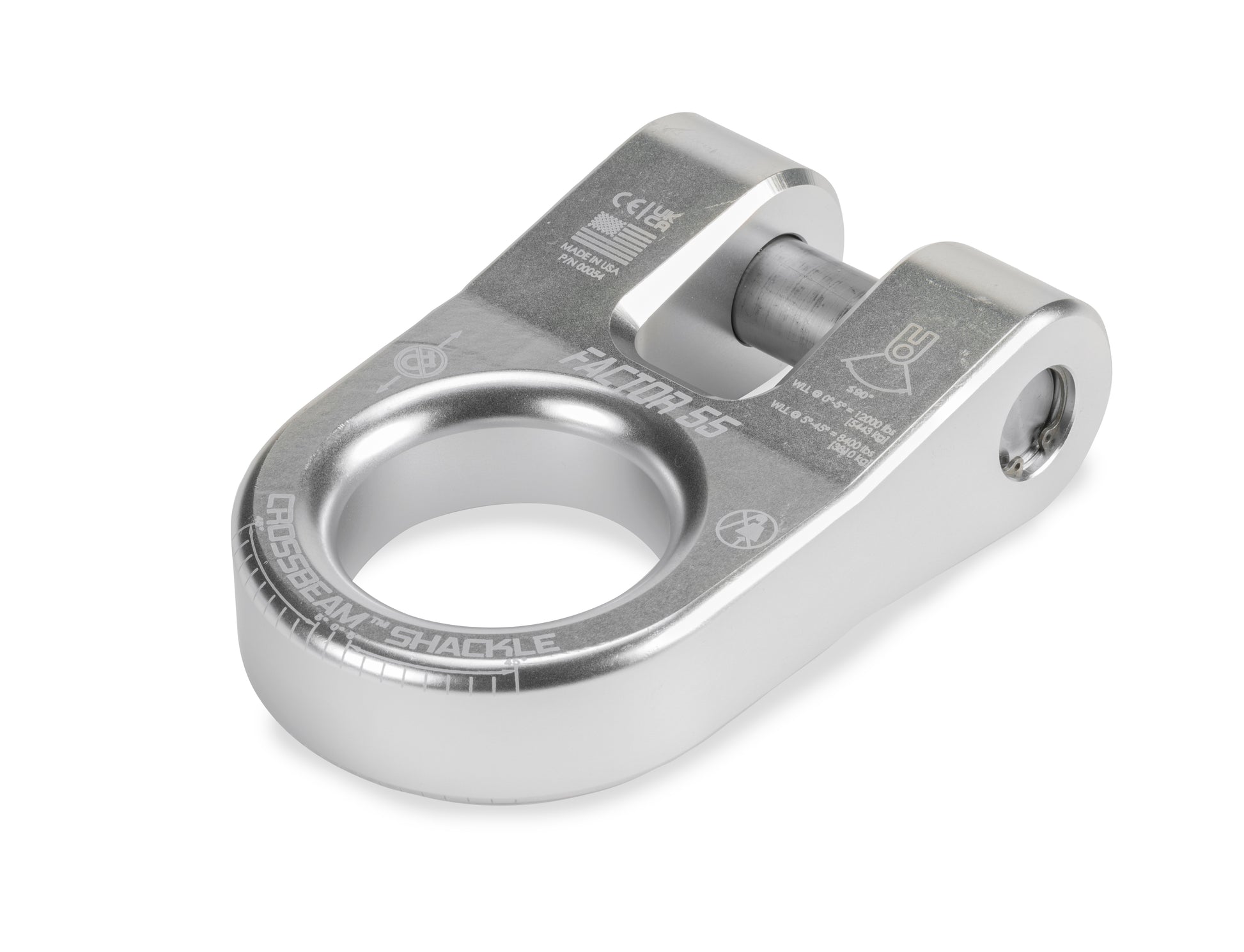 CROSSBEAM SHACKLE SILVER by Factor 55