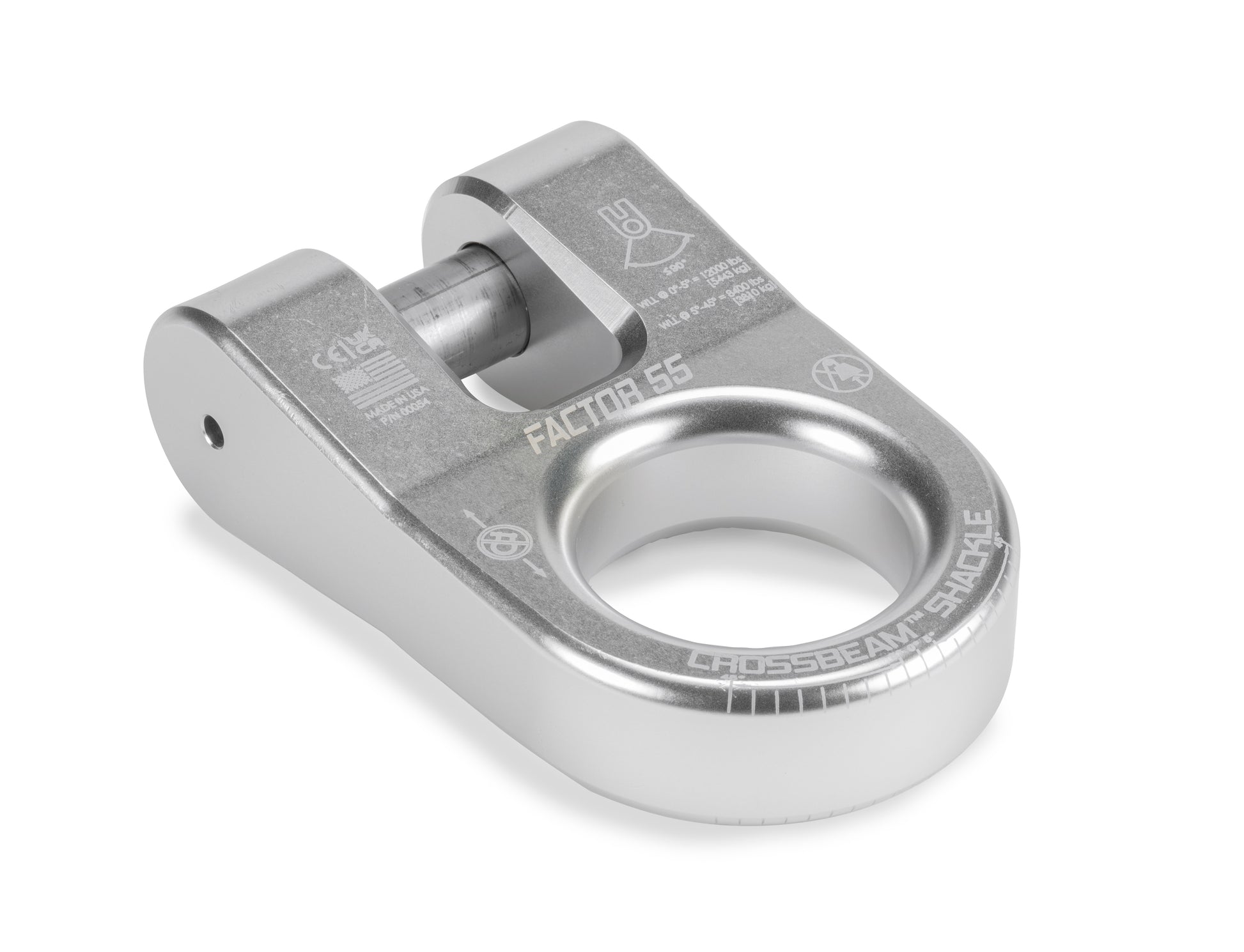 CROSSBEAM SHACKLE SILVER by Factor 55