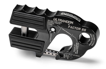 ULTRAHOOK WINCH HOOK WITH SHACKLE MOUNT -- BLACK by Factor 55
