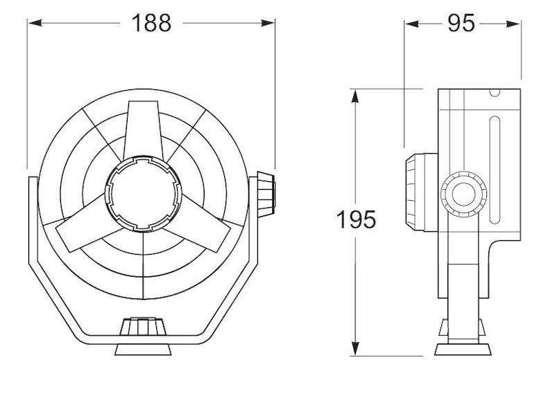 Accessory Cabin Fan by Hella