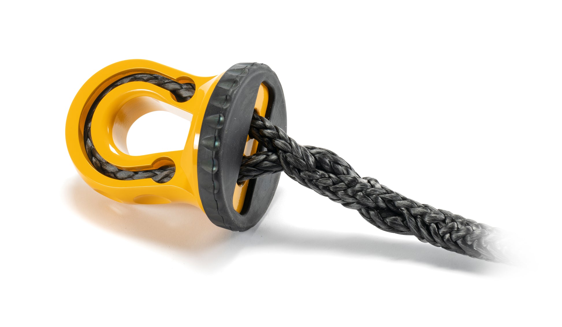 SPLICER 3/8-1/2" SYNTHETIC ROPE SPLICE-ON SHACKLE MOUNT -- GRAY by Factor 55