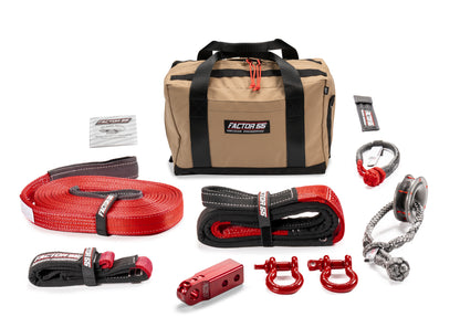 SAWTOOTH WINCH ACCESSORY KIT (RED HITCHLINK AND MED BAG) by Factor 55
