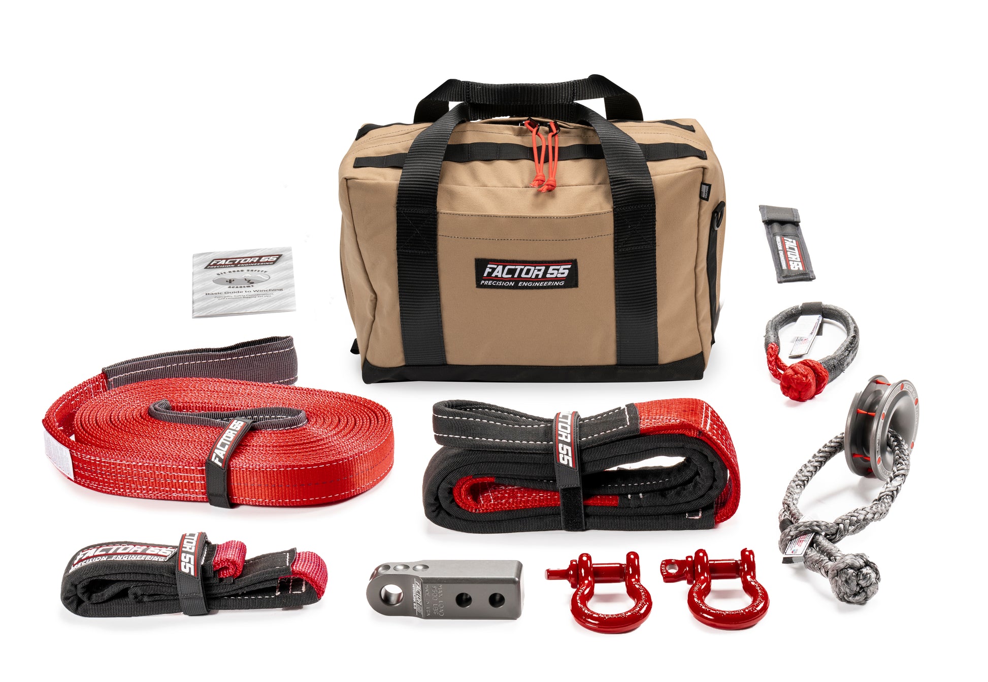 SAWTOOTH WINCH ACCESSORY KIT (GRAY HITCHLINK AND MED BAG) by Factor 55