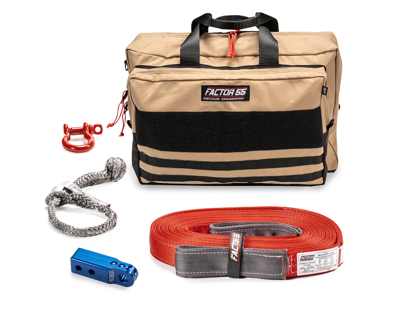OWYHEE RECOVERY KIT (BLUE HITCHLINK AND LARGE BAG) by Factor 55