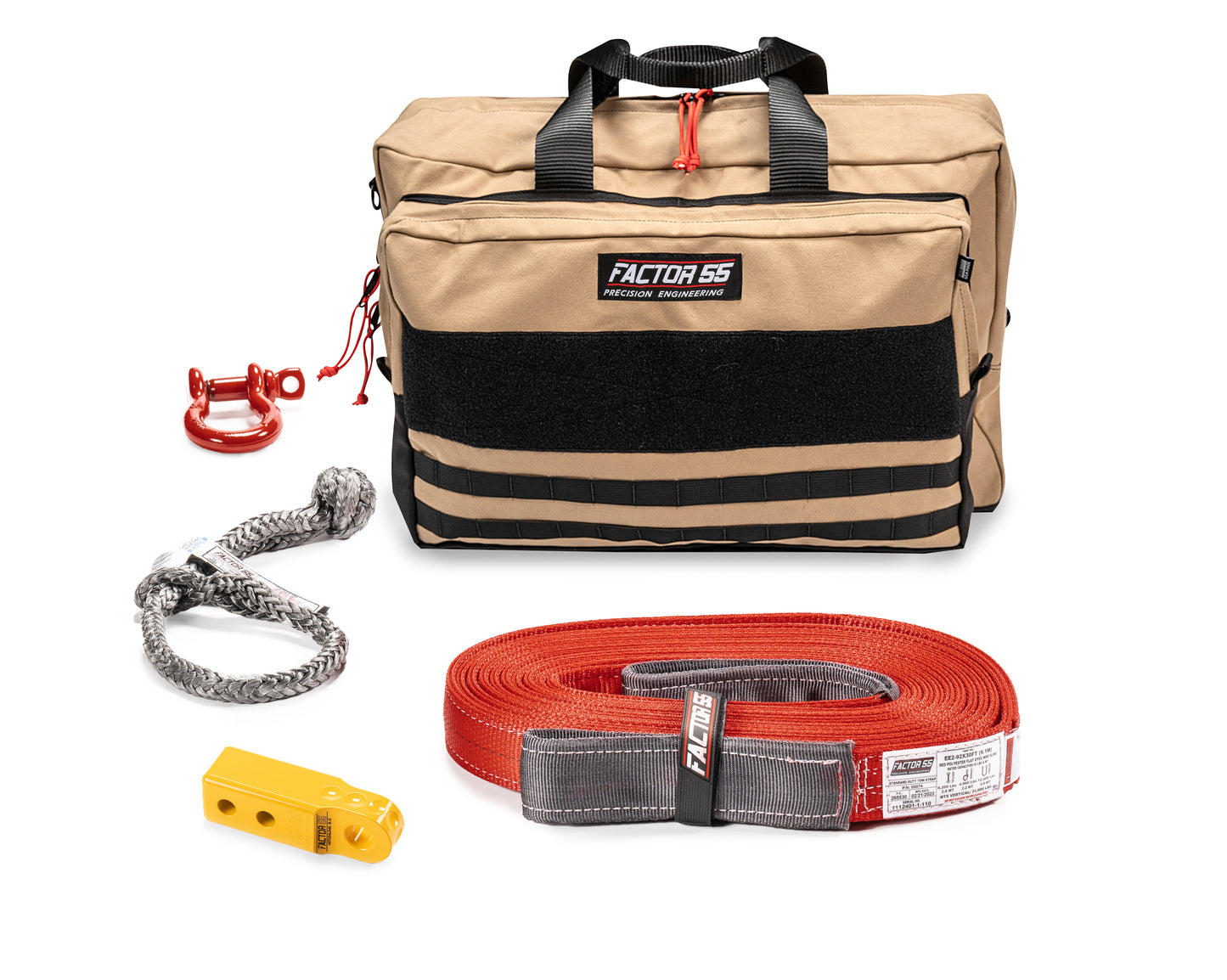OWYHEE RECOVERY KIT (YELLOW HITCHLINK AND LARGE BAG) by Factor 55