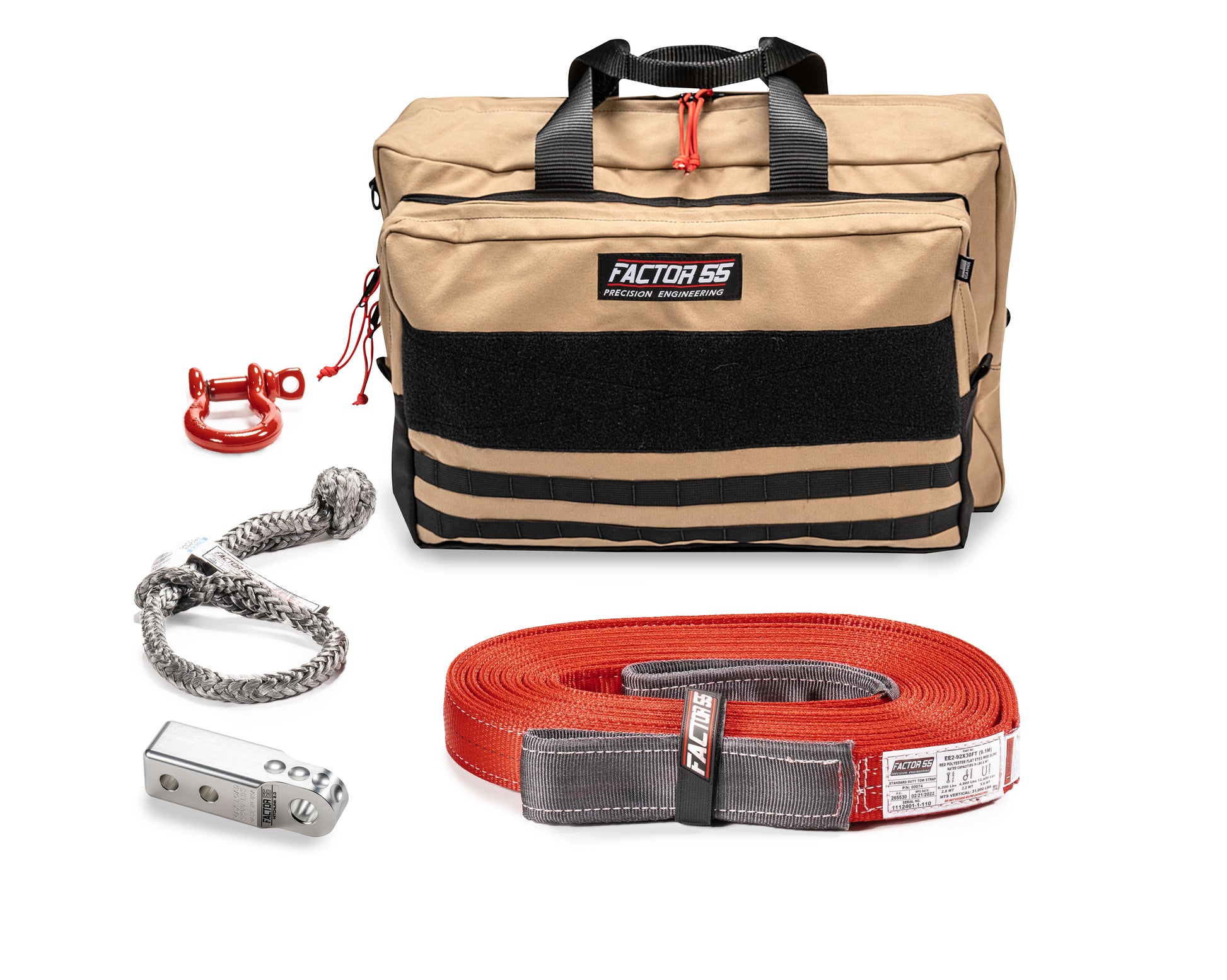 OWYHEE RECOVERY KIT (SILVER HITCHLINK AND LARGE BAG) by Factor 55