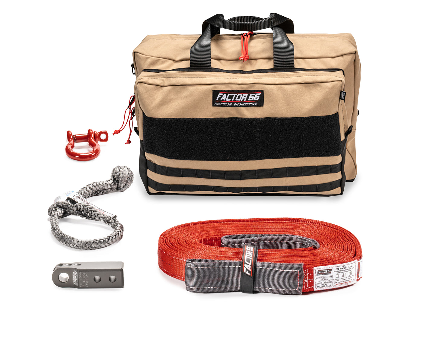 OWYHEE RECOVERY KIT (GRAY HITCHLINK AND LARGE BAG) by Factor 55